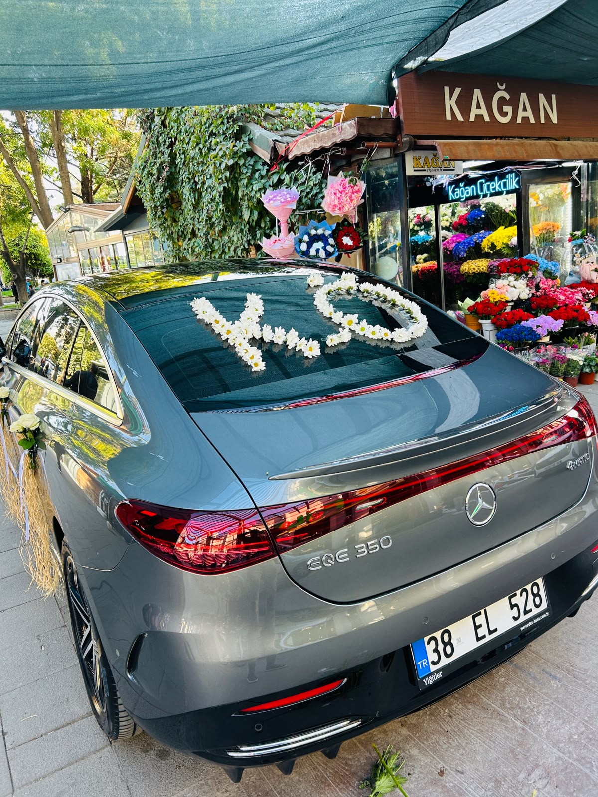 Kayseri kına gecesi araç süsleme